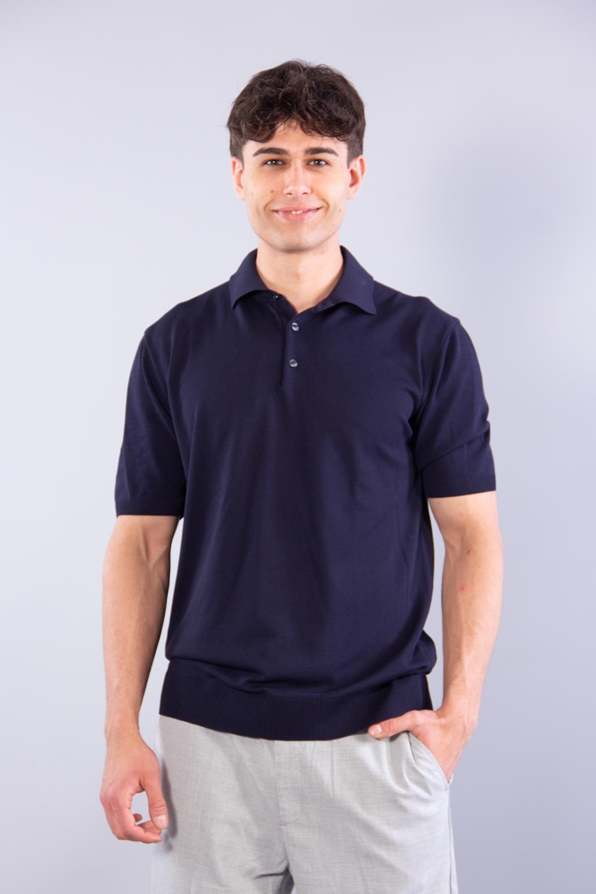 T-shirtmckanzie10046 Polo Yaka Düğmeli Kısa Kol T-shirtkadınerkek