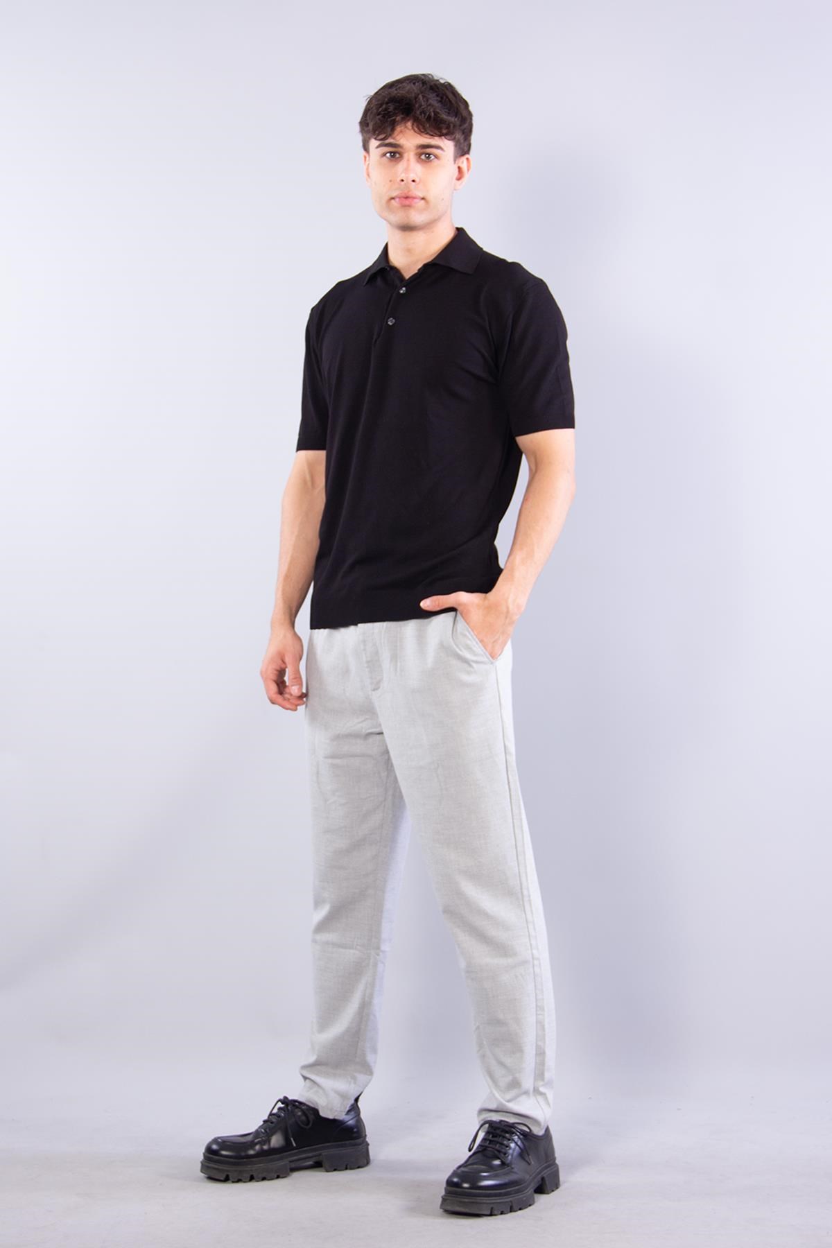 T-shirtmckanzie10046 Polo Yaka Düğmeli Kısa Kol T-shirtkadınerkek
