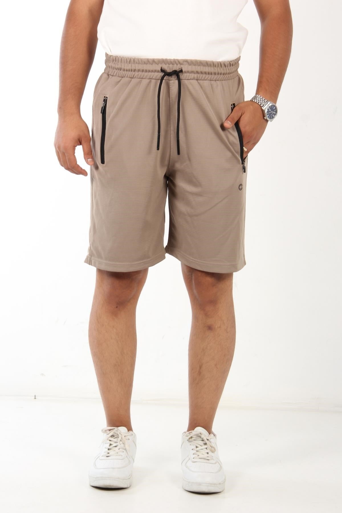 Şortmckanzie11 Ters Fermuarlı Ottoman Şortkadınerkek