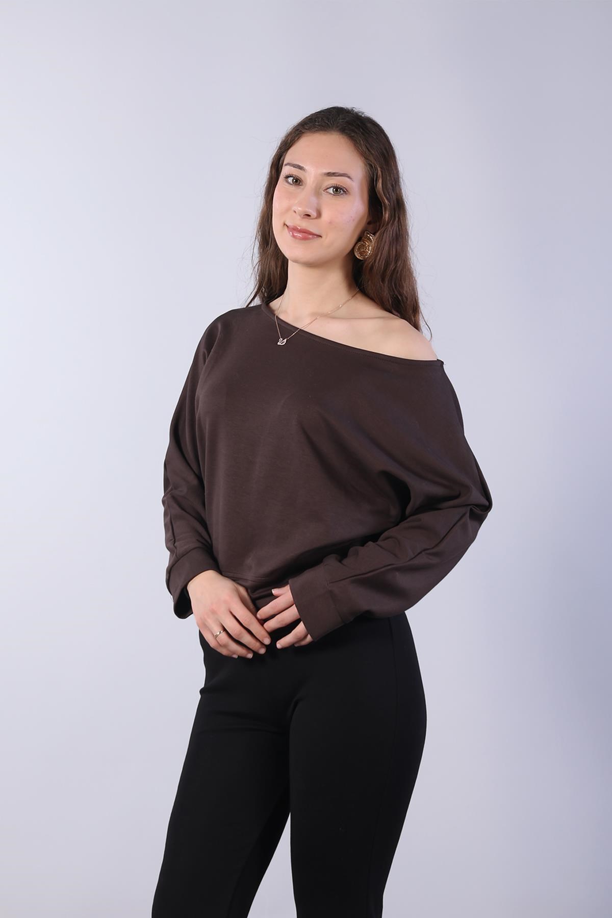 Bluzmckanzie11035 Yarasa Kaprikol Bluzkadınerkek