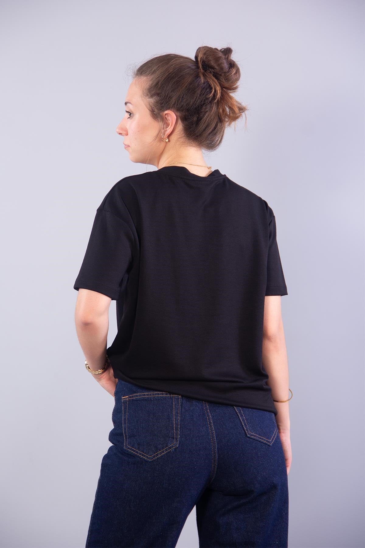 T-shirtmckanzie11340 V Yaka Modal T-shirtkadınerkek