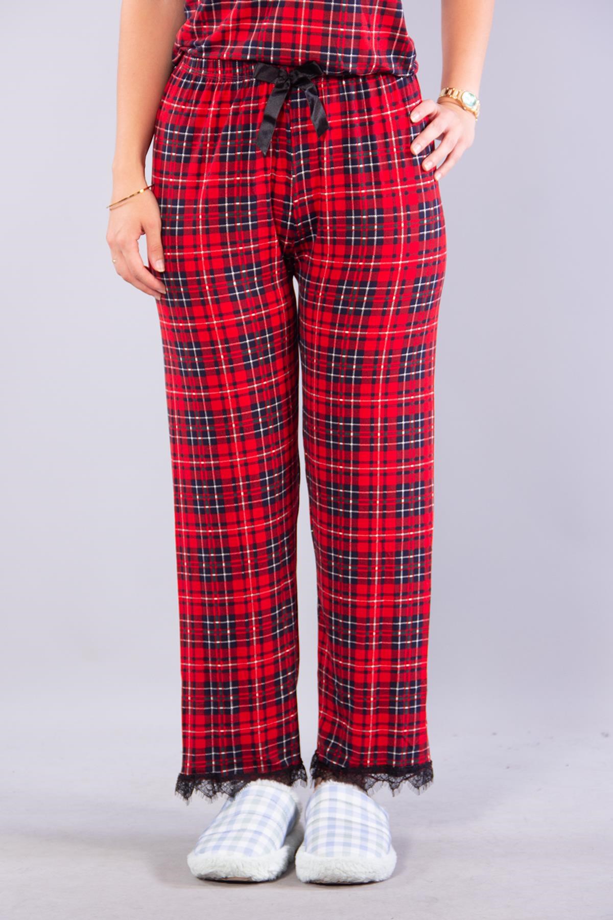 Pijama Takımımckanzie13926 İp Askılı Uzun Alt Pijama Takımıkadınerkek