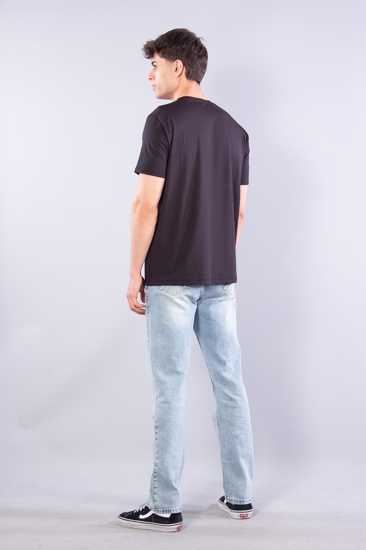 T-shirtmckanzie17 Sıfır Yaka Meç Baskı T-shirtkadınerkek