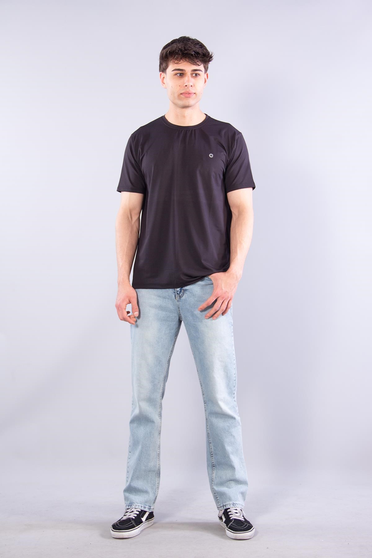 T-shirtmckanzie17 Sıfır Yaka Meç Baskı T-shirtkadınerkek