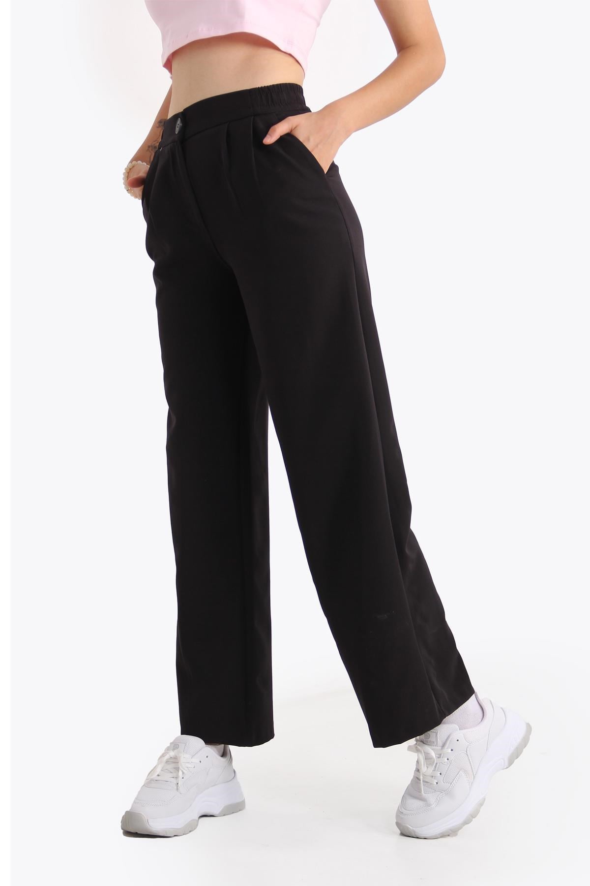 Pantolonmckanzie1732 Pileli Bol Paça Pantolonkadınerkek