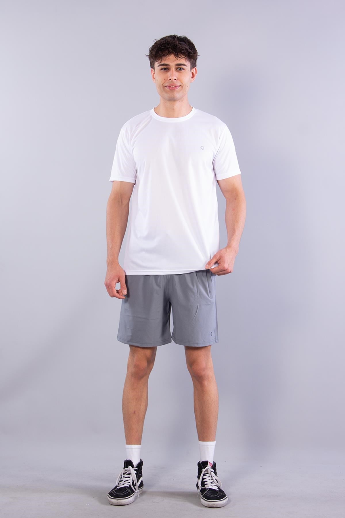 T-shirtmckanzie18 Kareli Baskılı Sıfır Yaka T-shirtkadınerkek