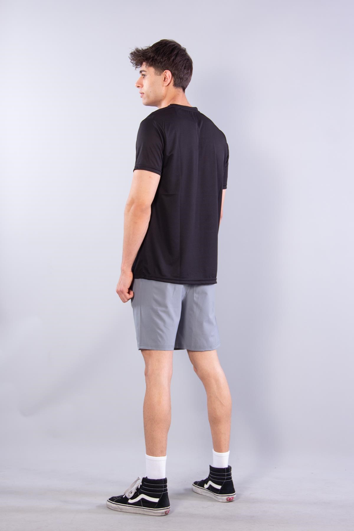 T-shirtmckanzie18 Kareli Baskılı Sıfır Yaka T-shirtkadınerkek