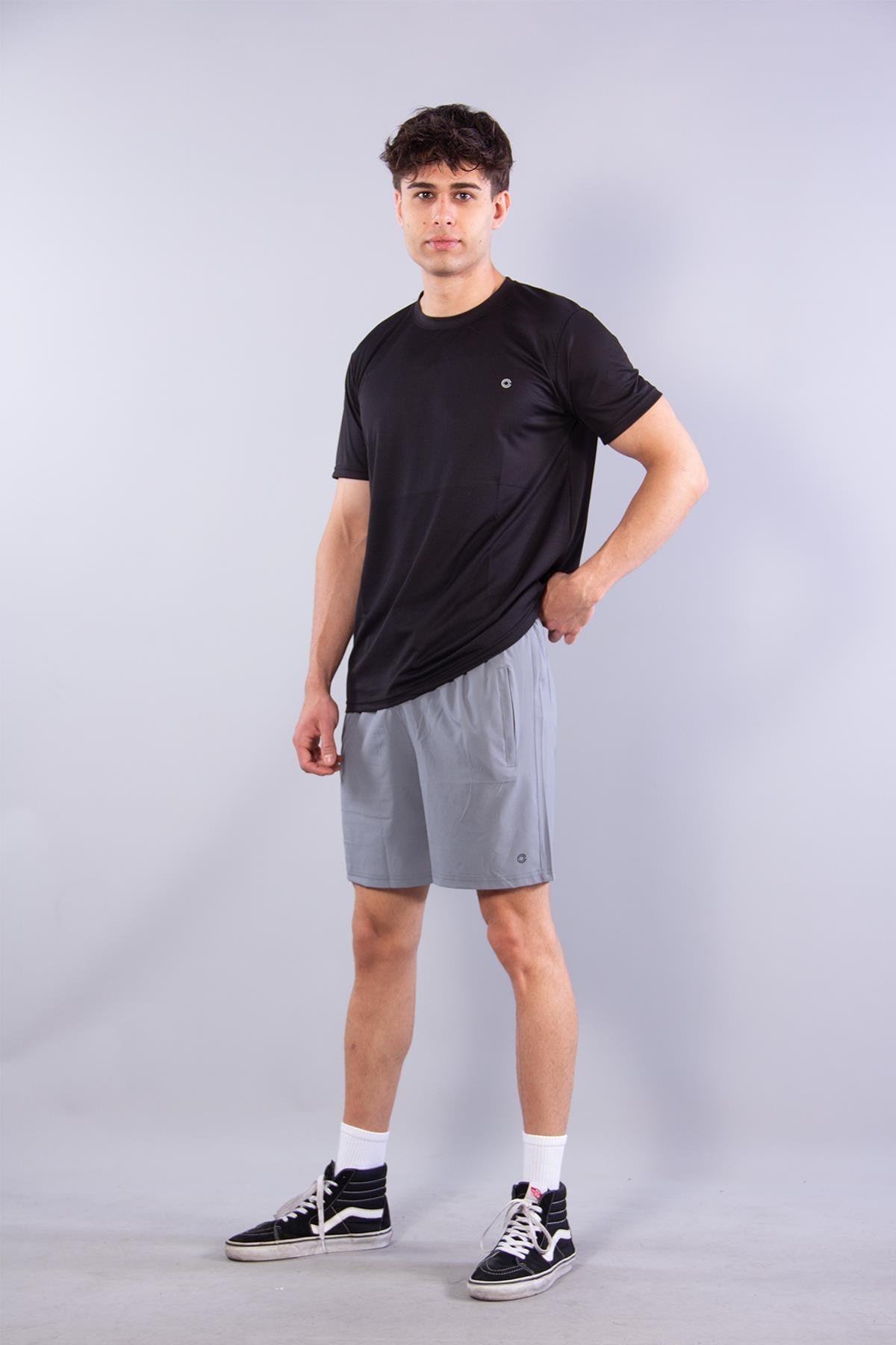 T-shirtmckanzie18 Kareli Baskılı Sıfır Yaka T-shirtkadınerkek