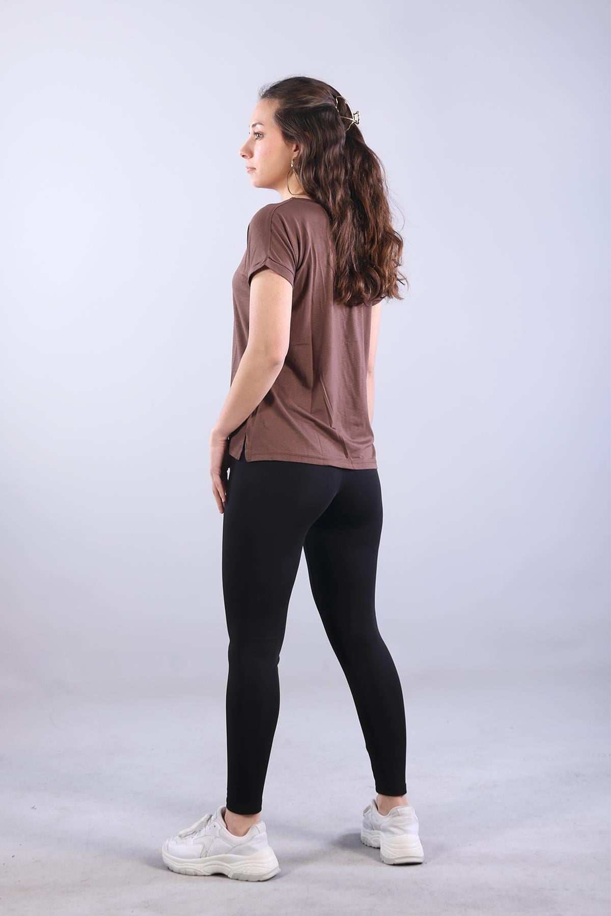 Bodymckanzie2000 V Yaka Yırtmaçlı Bodykadınerkek
