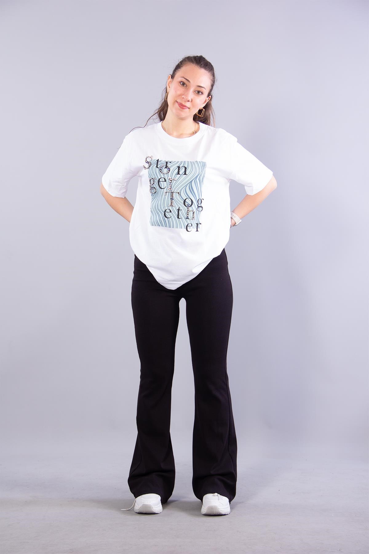 T-shirtmckanzie2003 Stronger Together O Yaka T-shirtkadınerkek