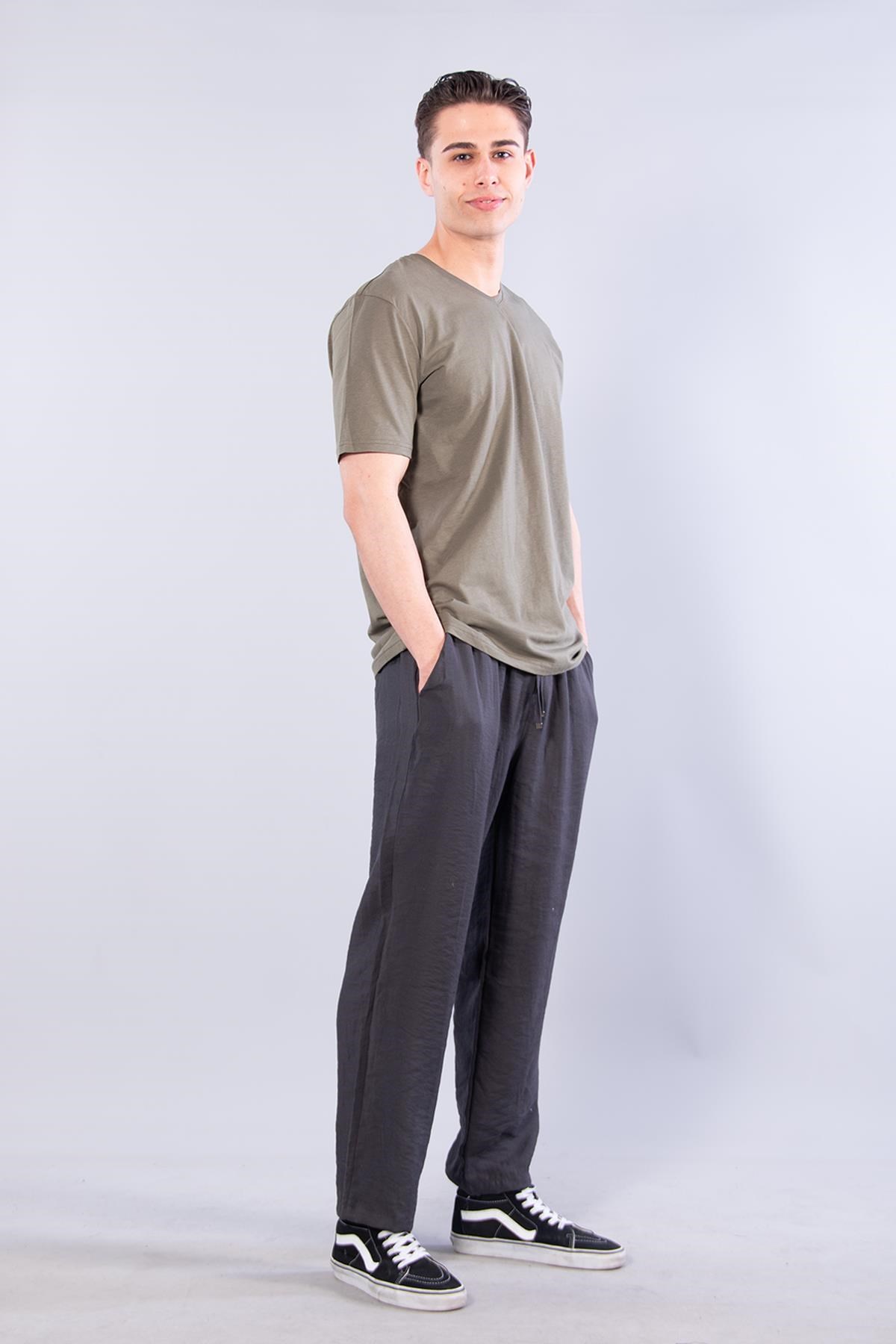T-shirtmckanzie2021 V Yaka Basic Süprem Regular Fit T-shirtkadınerkek