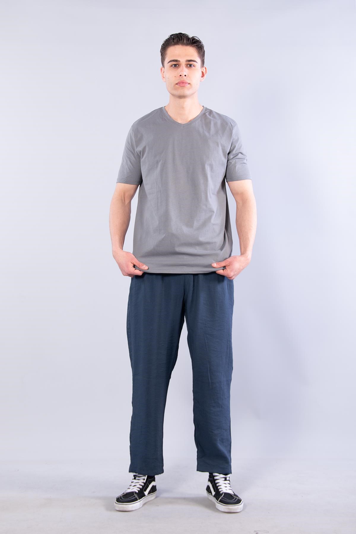 T-shirtmckanzie2021 V Yaka Basic Süprem Regular Fit T-shirtkadınerkek