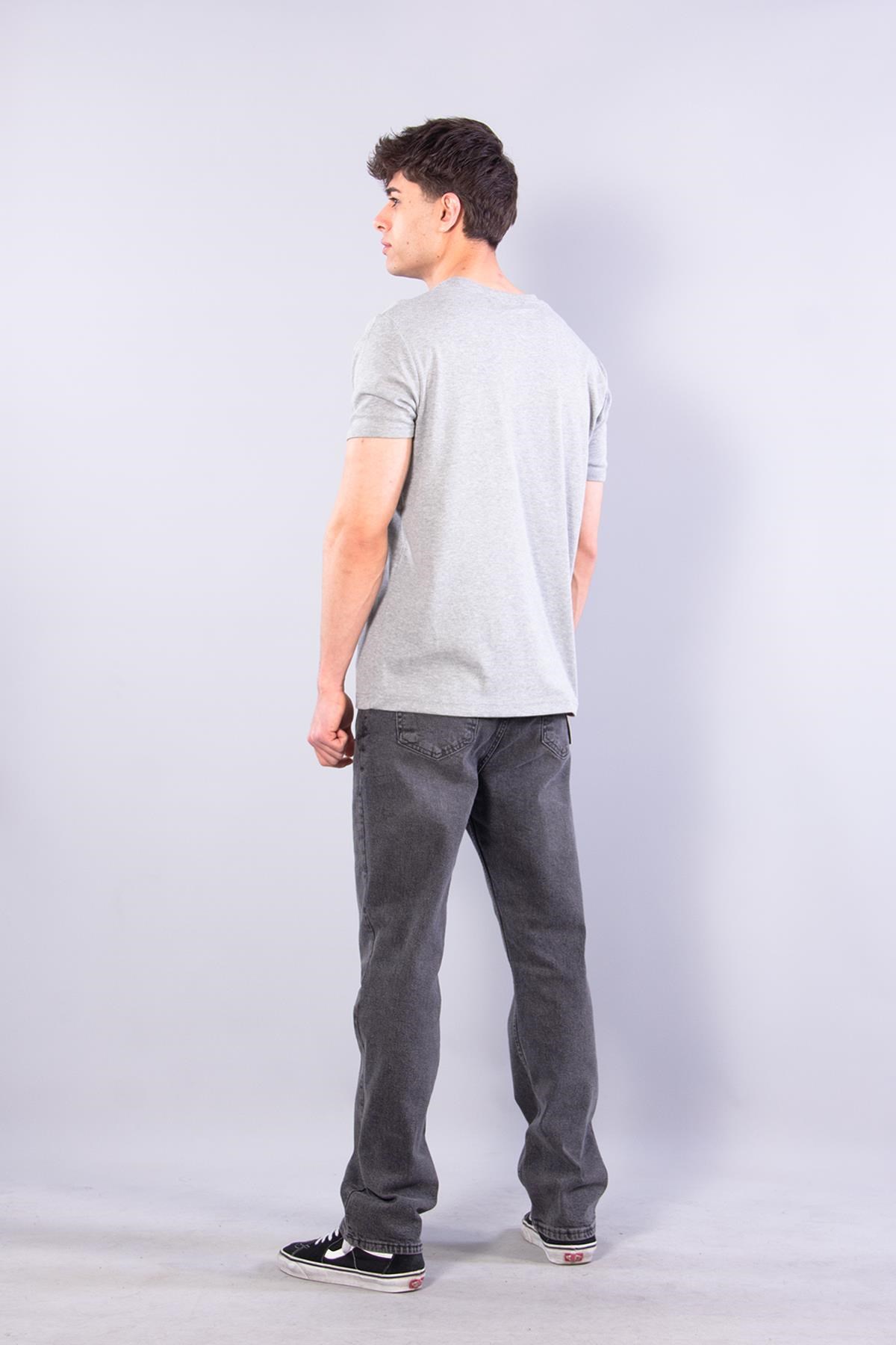 T-shirtmckanzie2122 Hakim Yaka  Modern Fit %100 Pamuk Basic T-shirtkadınerkek