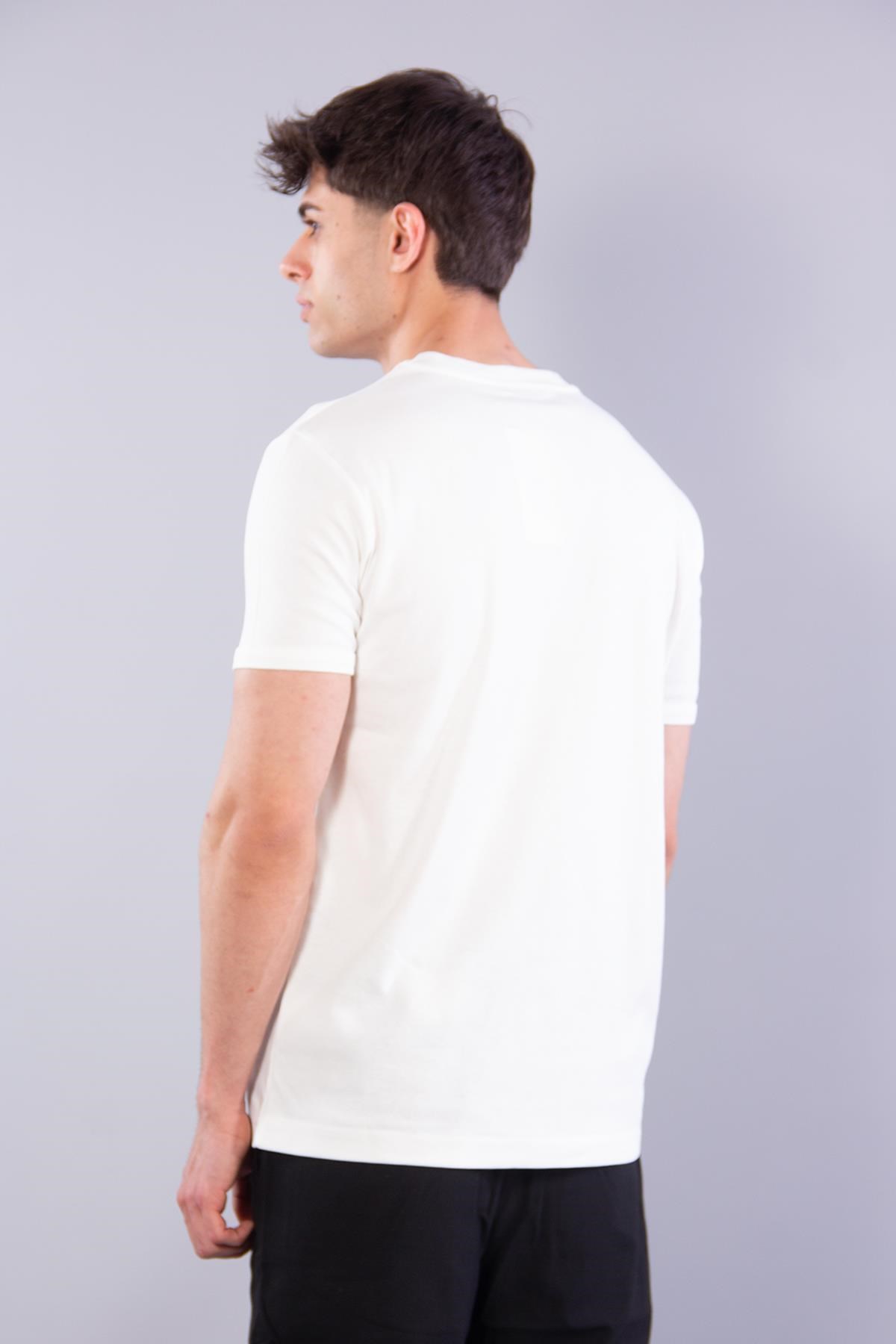 T-shirtmckanzie2122 Hakim Yaka  Modern Fit %100 Pamuk Basic T-shirtkadınerkek