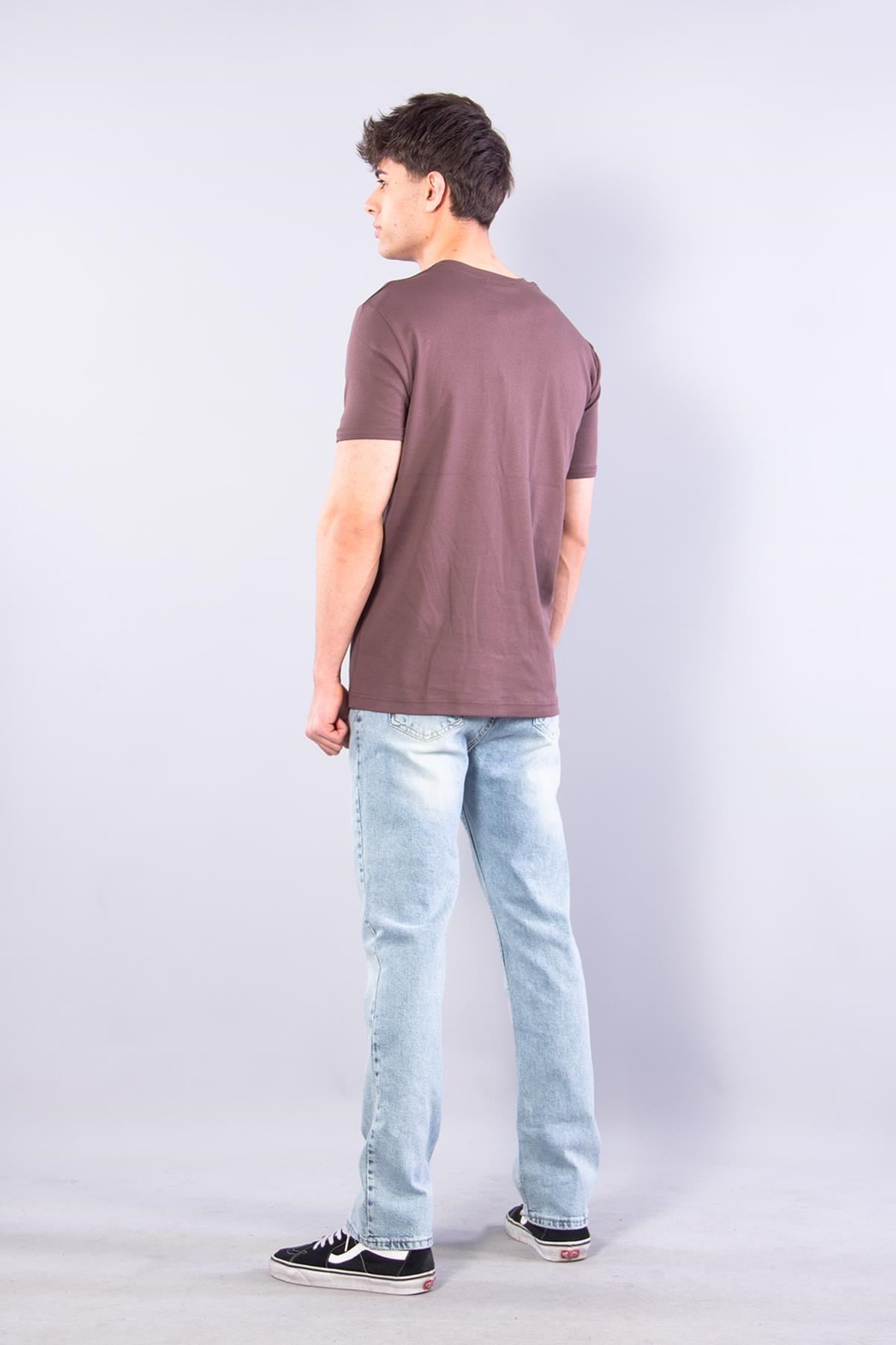 T-shirtmckanzie2122  Hakim Yaka  Modern Fit %100 Pamuk Basic T-shirtkadınerkek