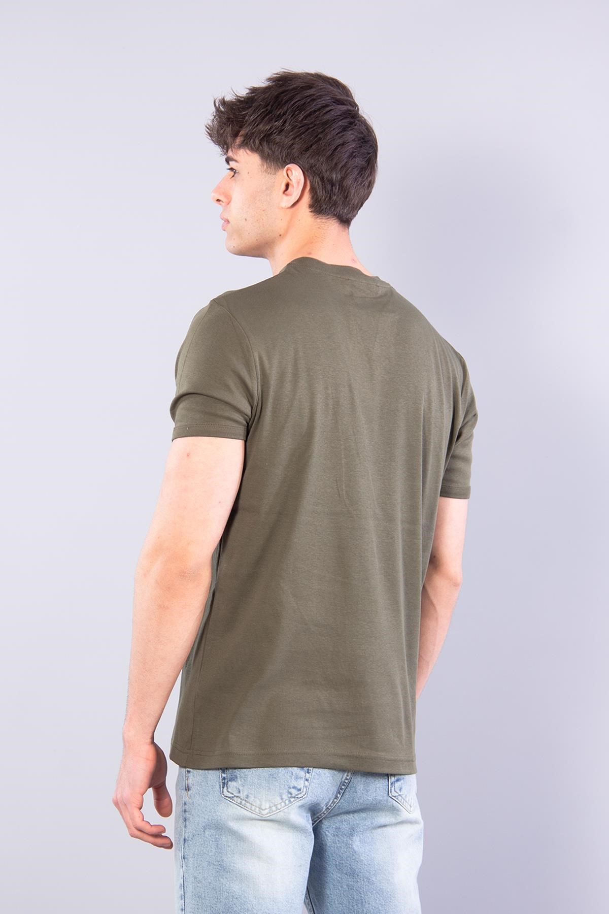 T-shirtmckanzie2122  Hakim Yaka  Modern Fit %100 Pamuk Basic T-shirtkadınerkek