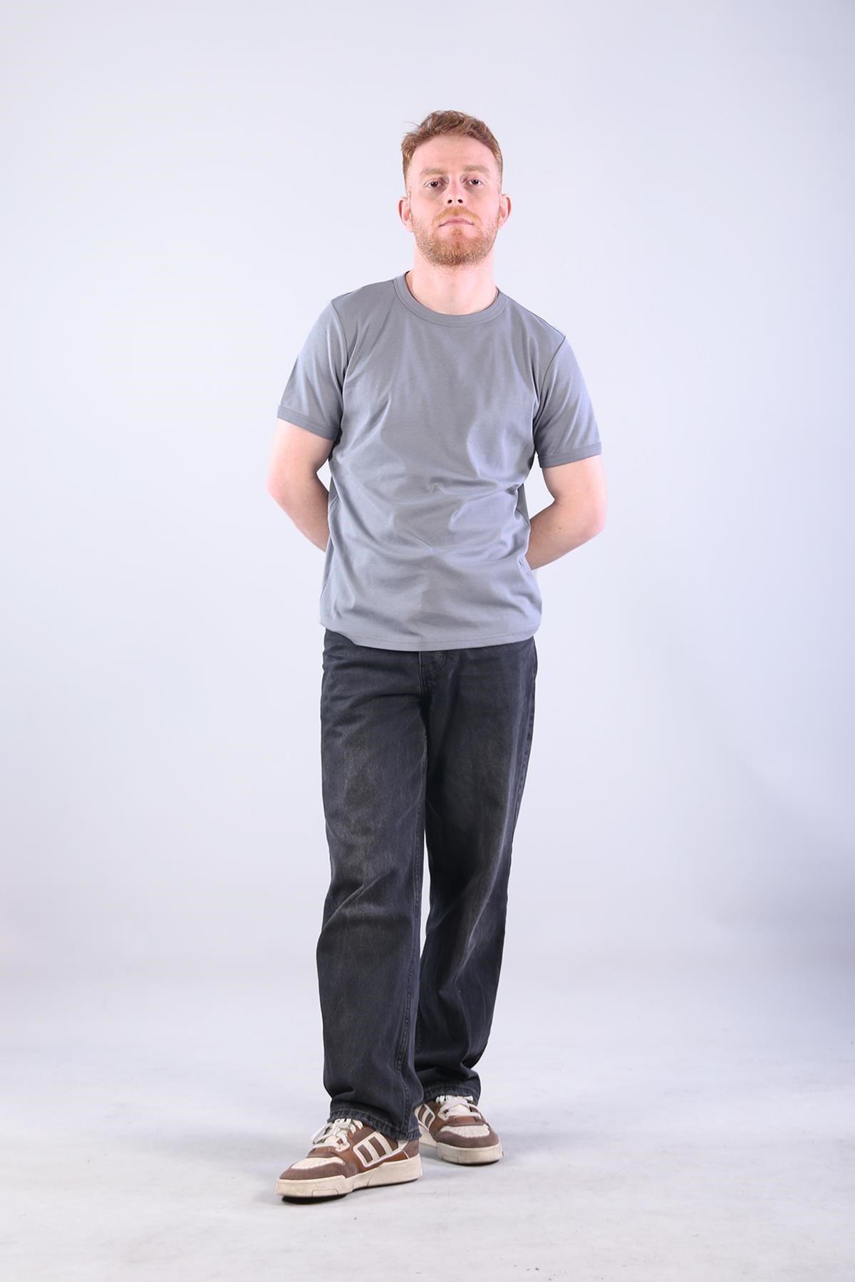 T-shirtmckanzie2143-1 Full Need Ribana O Yaka T-shirtkadınerkek