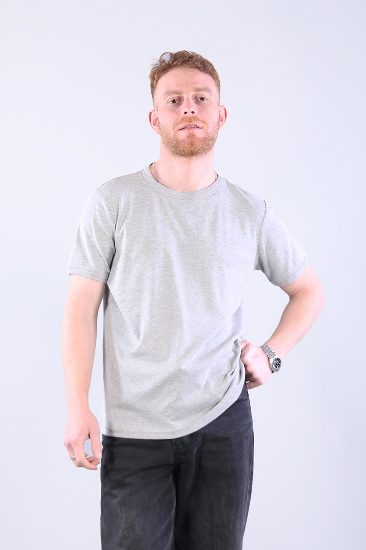 T-shirtmckanzie2143-1 Full Need Ribana O Yaka T-shirtkadınerkek
