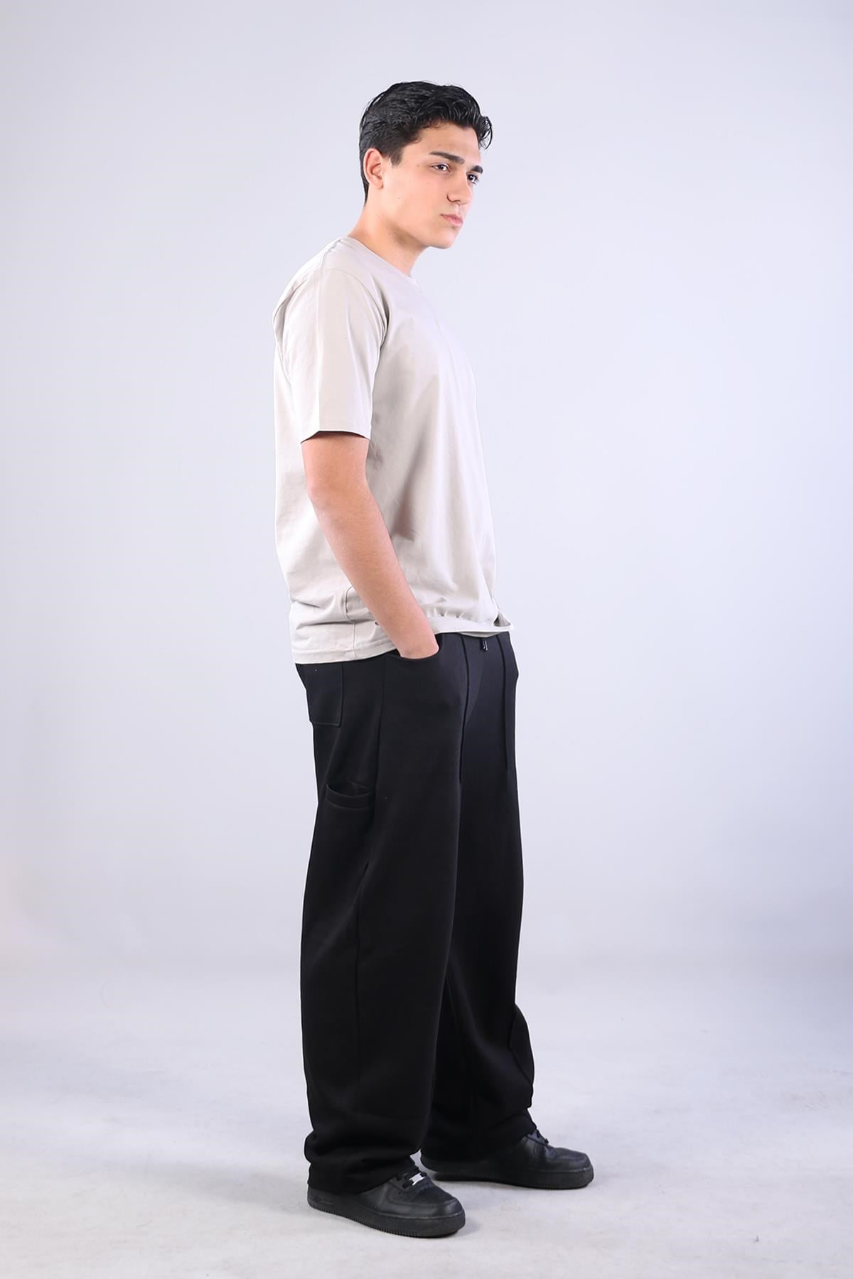 T-shirtmckanzie2271 Baskı 4 O yaka 24*1 Süprem Oversize T-shirtkadınerkek