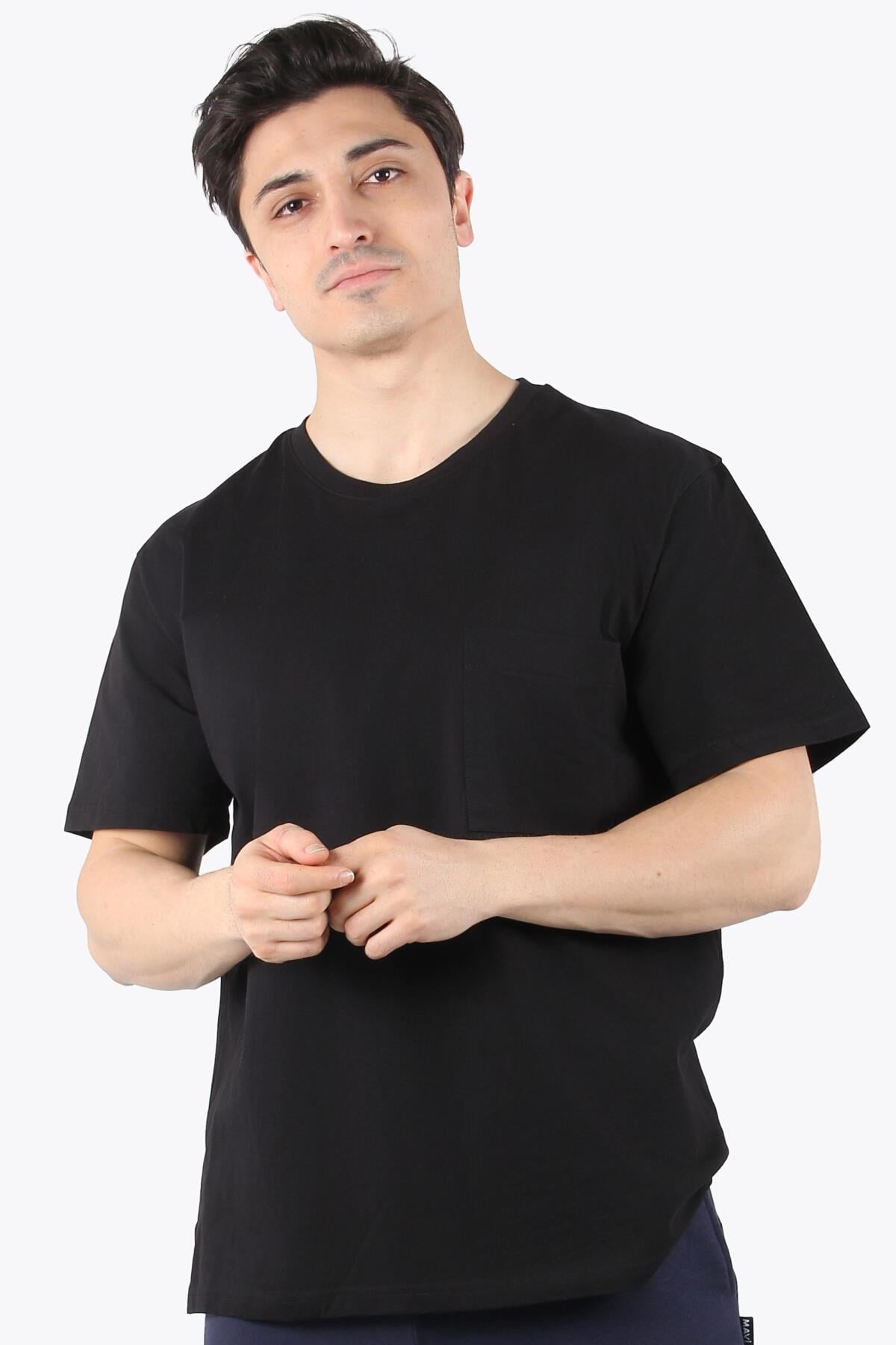 T-shirtmckanzie2271 O yaka Cepli 24*1 Süprem Oversize T-shirtkadınerkek