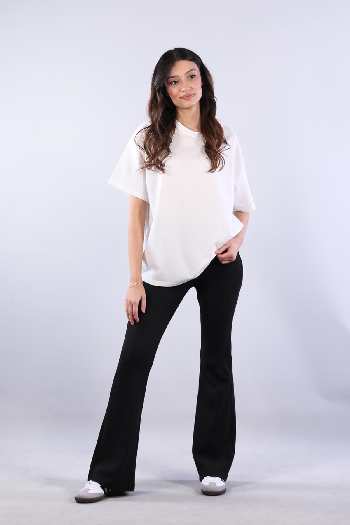 T-shirtmckanzie25620 İki İplik Düz T-shirtkadınerkek