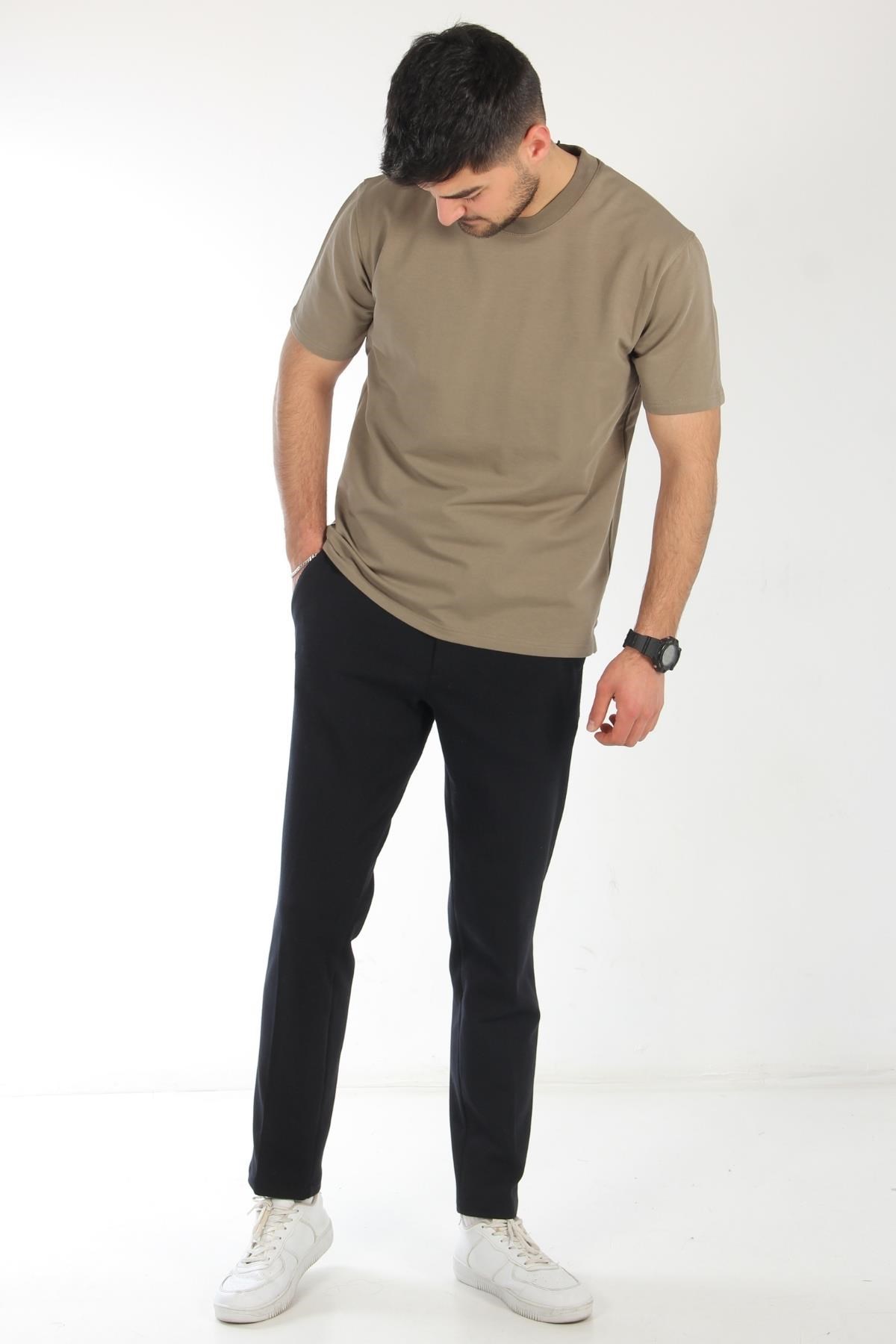 T-shirtmckanzie2610 Lyc İki İplik O yaka T-shirtkadınerkek
