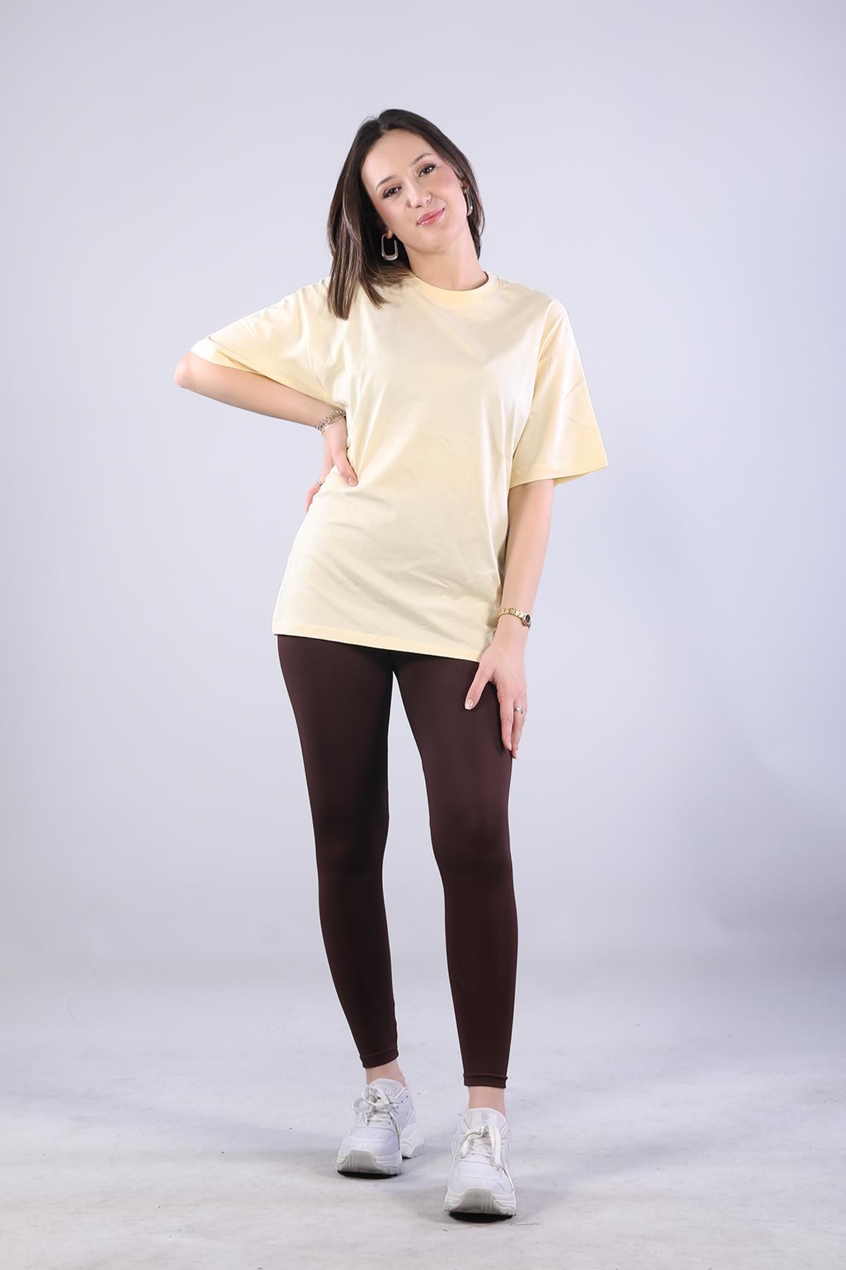 T-shirtmckanzie26501 O Yaka Süprem Oversize T-shirtkadınerkek