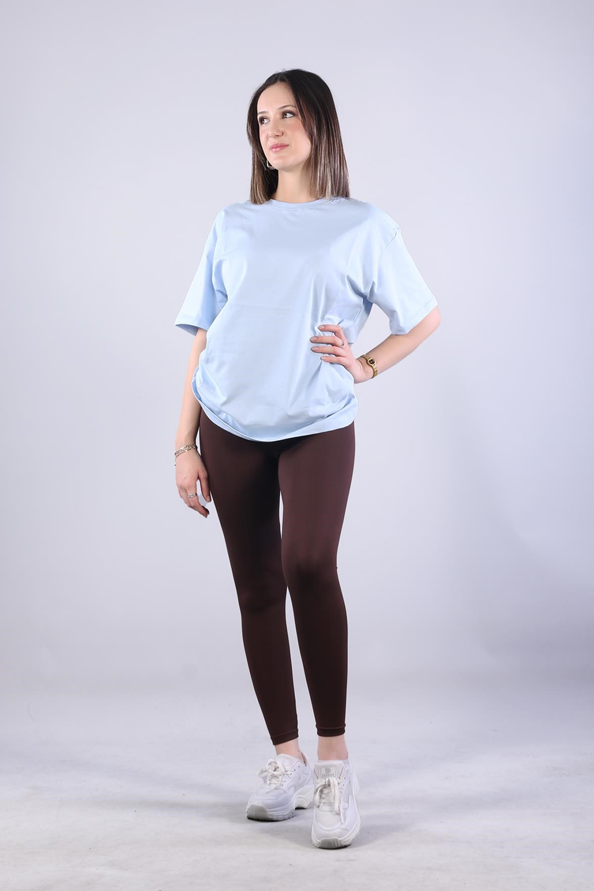 T-shirtmckanzie26501 O Yaka Süprem Oversize T-shirtkadınerkek