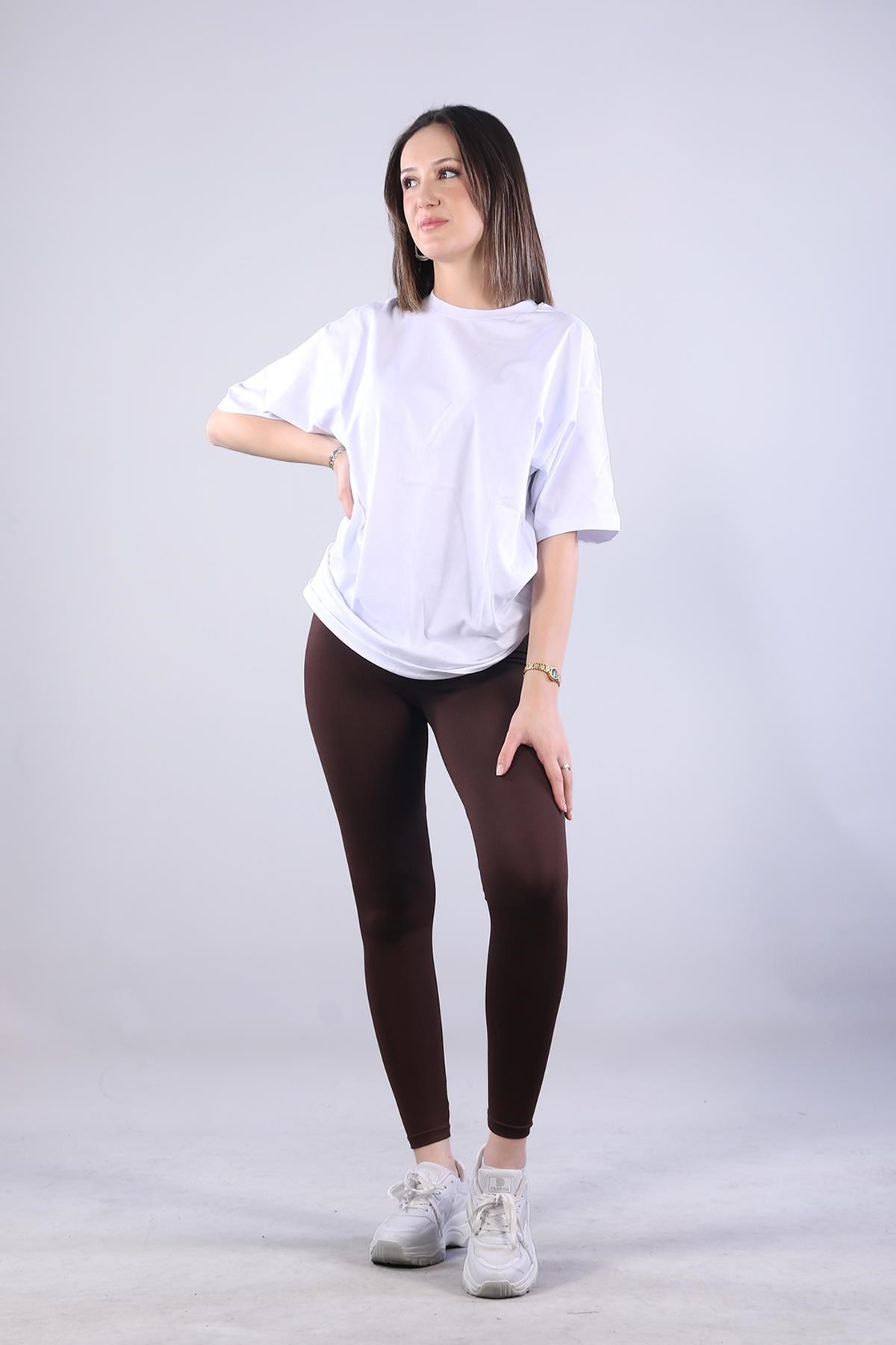 T-shirtmckanzie26501 O Yaka Süprem Oversize T-shirtkadınerkek