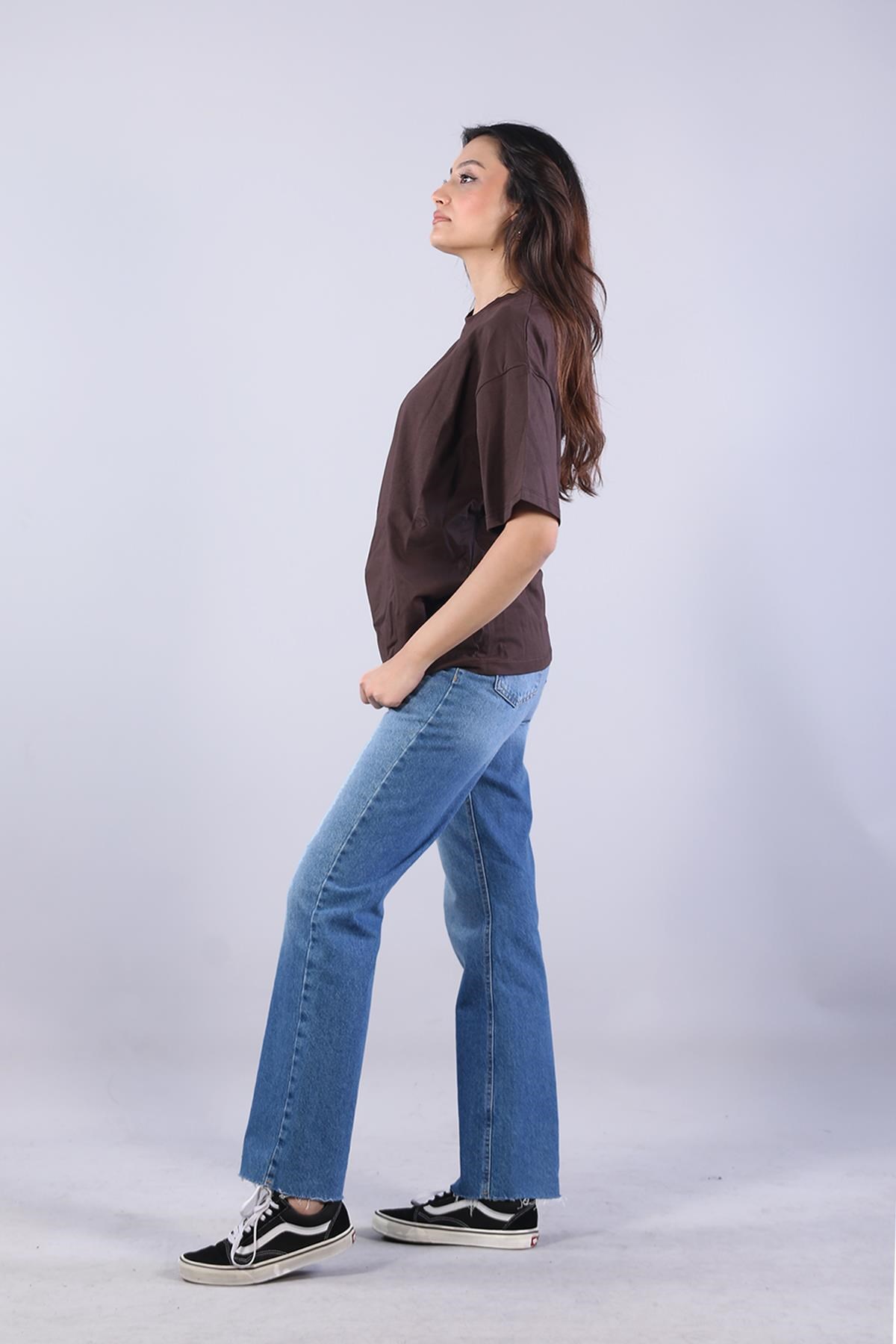 T-shirtmckanzie26501 O Yaka Süprem Oversize T-shirtkadınerkek