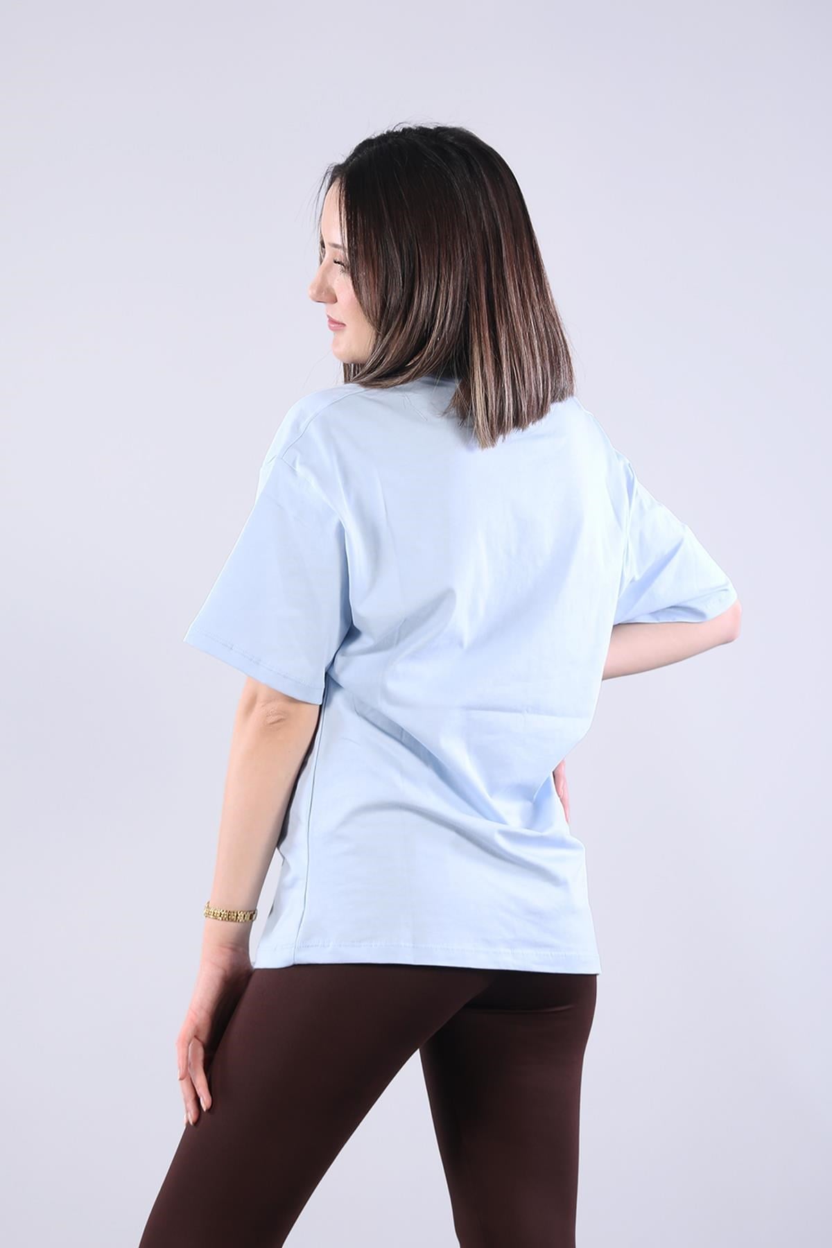 T-shirtmckanzie26501 O Yaka Süprem Oversize T-shirtkadınerkek