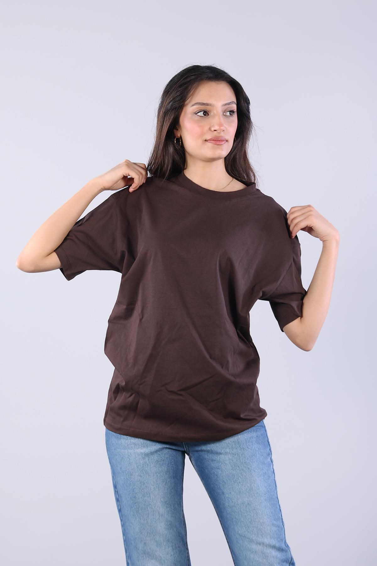 T-shirtmckanzie26501 O Yaka Süprem Oversize T-shirtkadınerkek