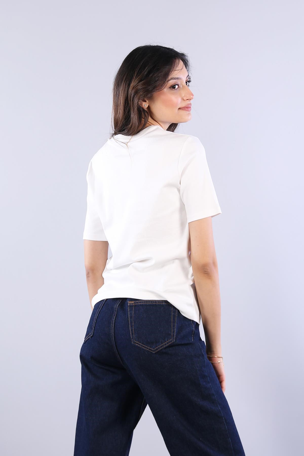 T-shirtmckanzie26650 İnterlok O Yaka Oversize T-shirtkadınerkek
