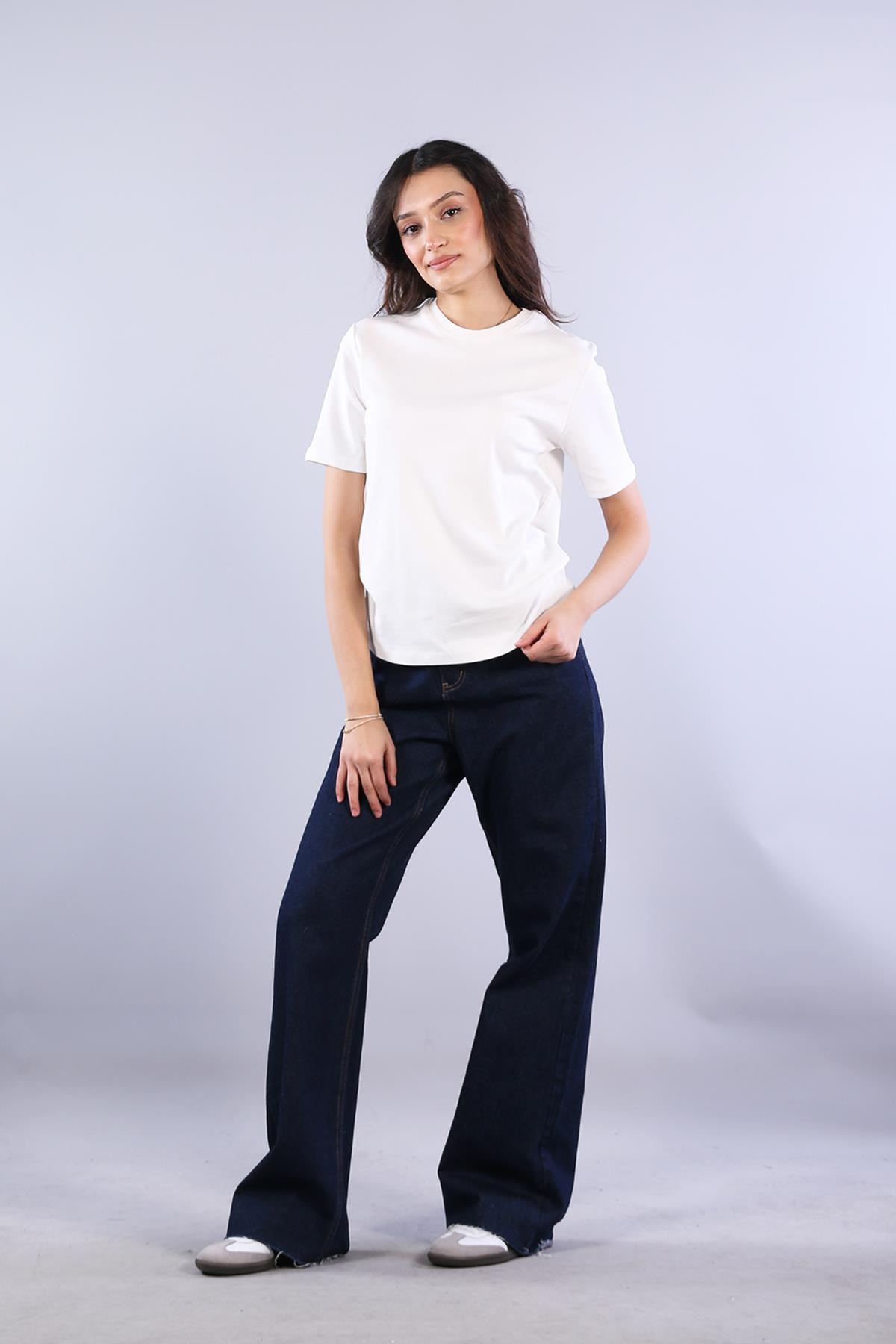 T-shirtmckanzie26650 İnterlok O Yaka Oversize T-shirtkadınerkek