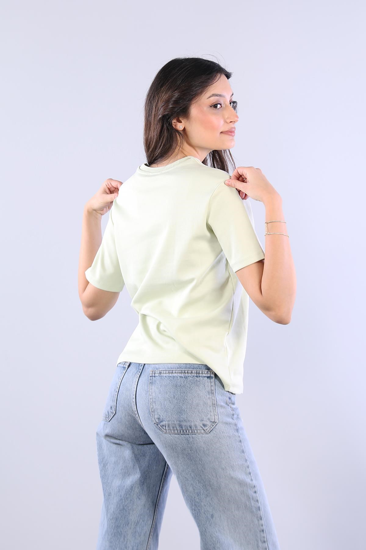 T-shirtmckanzie26650 İnterlok O Yaka Oversize T-shirtkadınerkek
