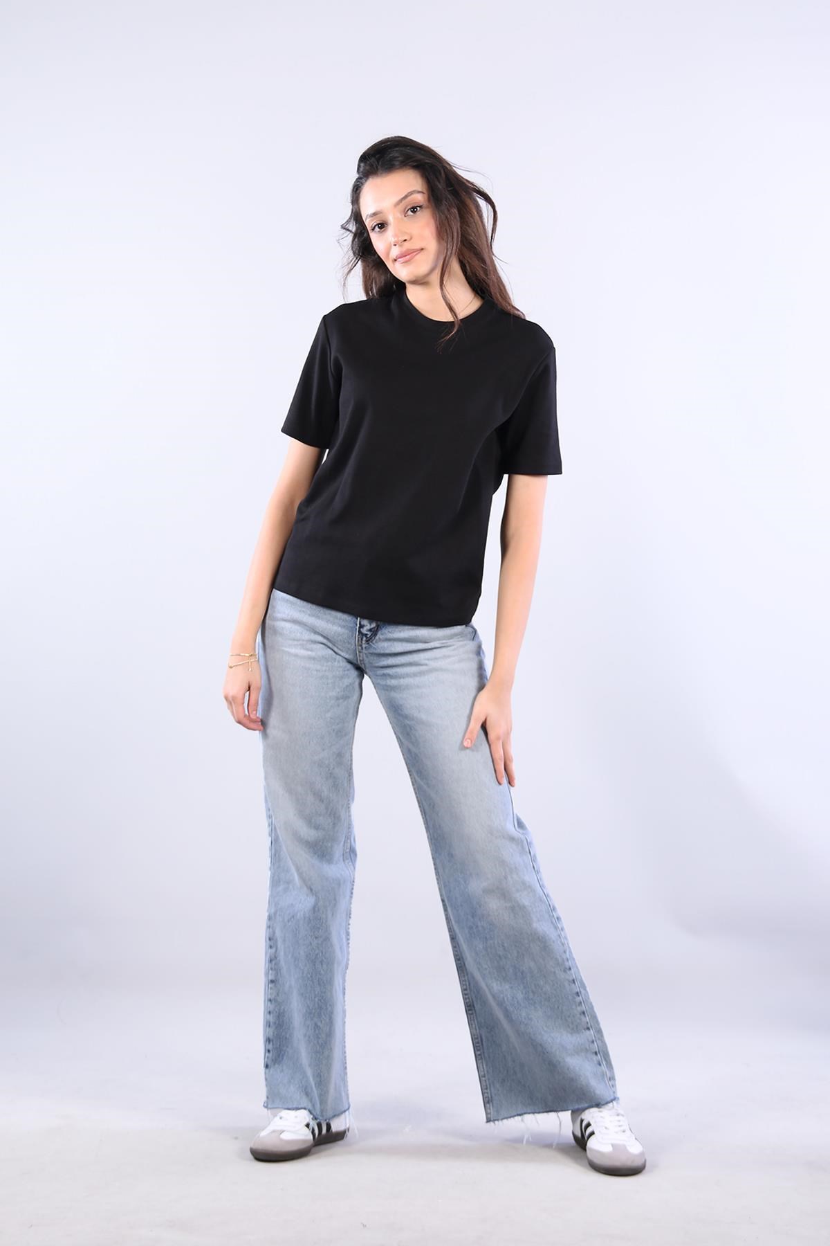 T-shirtmckanzie26650 İnterlok O Yaka Oversize T-shirtkadınerkek