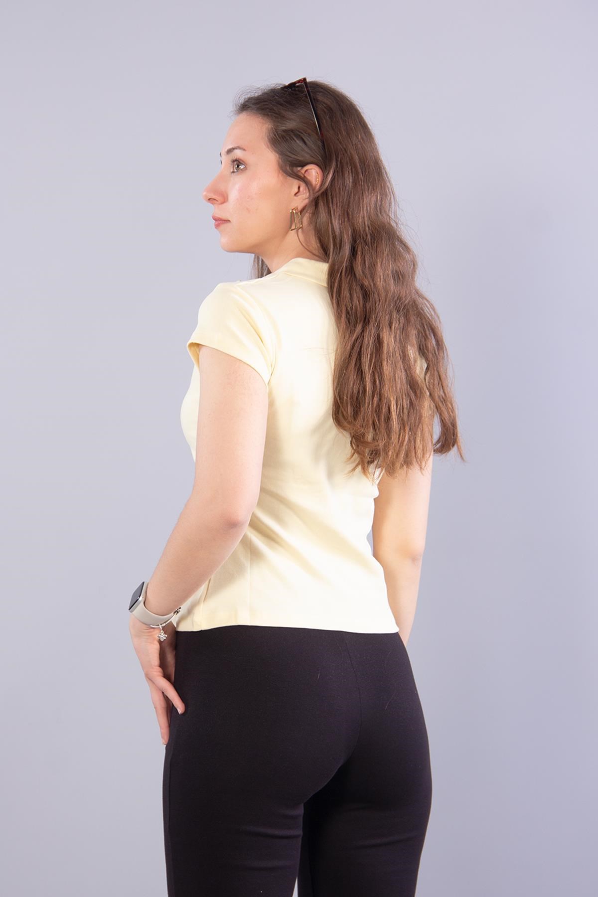 T-shirtmckanzie26651 Fermuarlı İnterlok Kumaş T-shirtkadınerkek