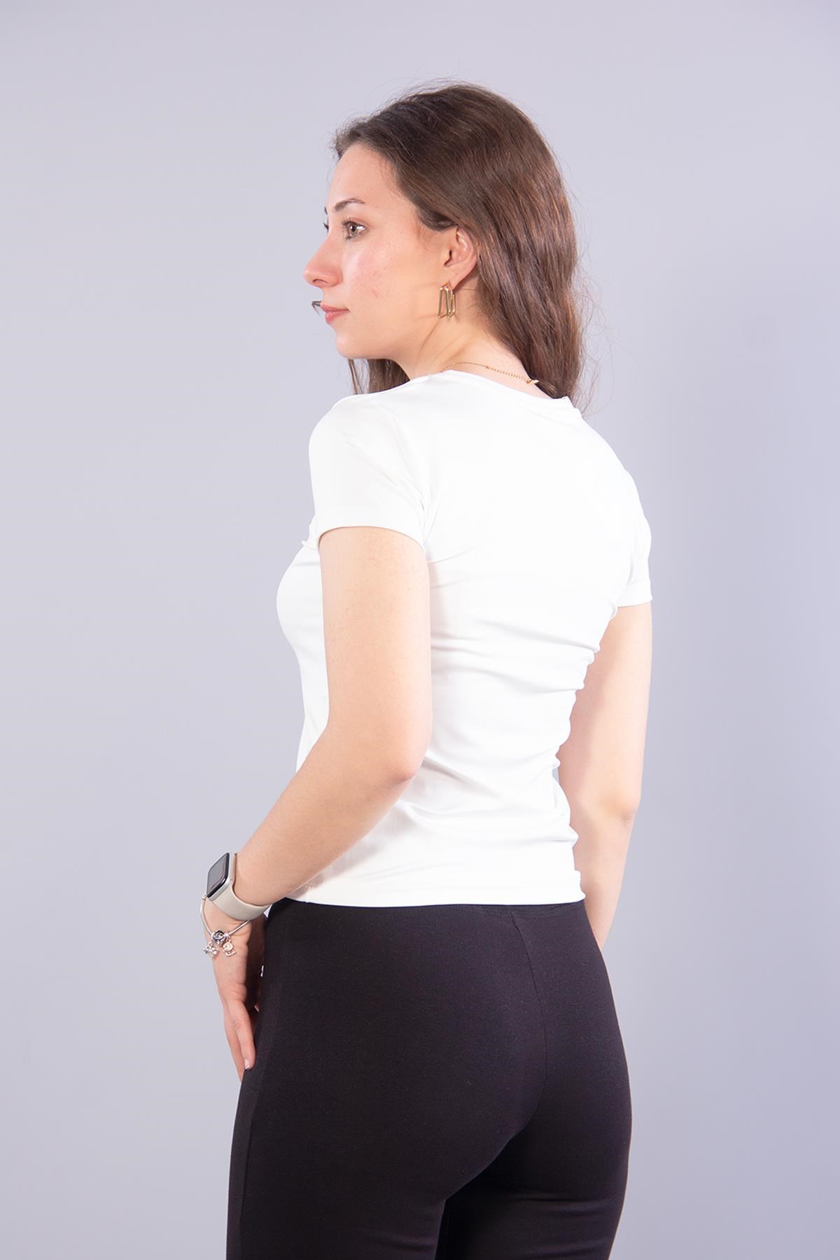 T-shirtmckanzie26737 Poliamid Kumaş O Yaka T-shirtkadınerkek