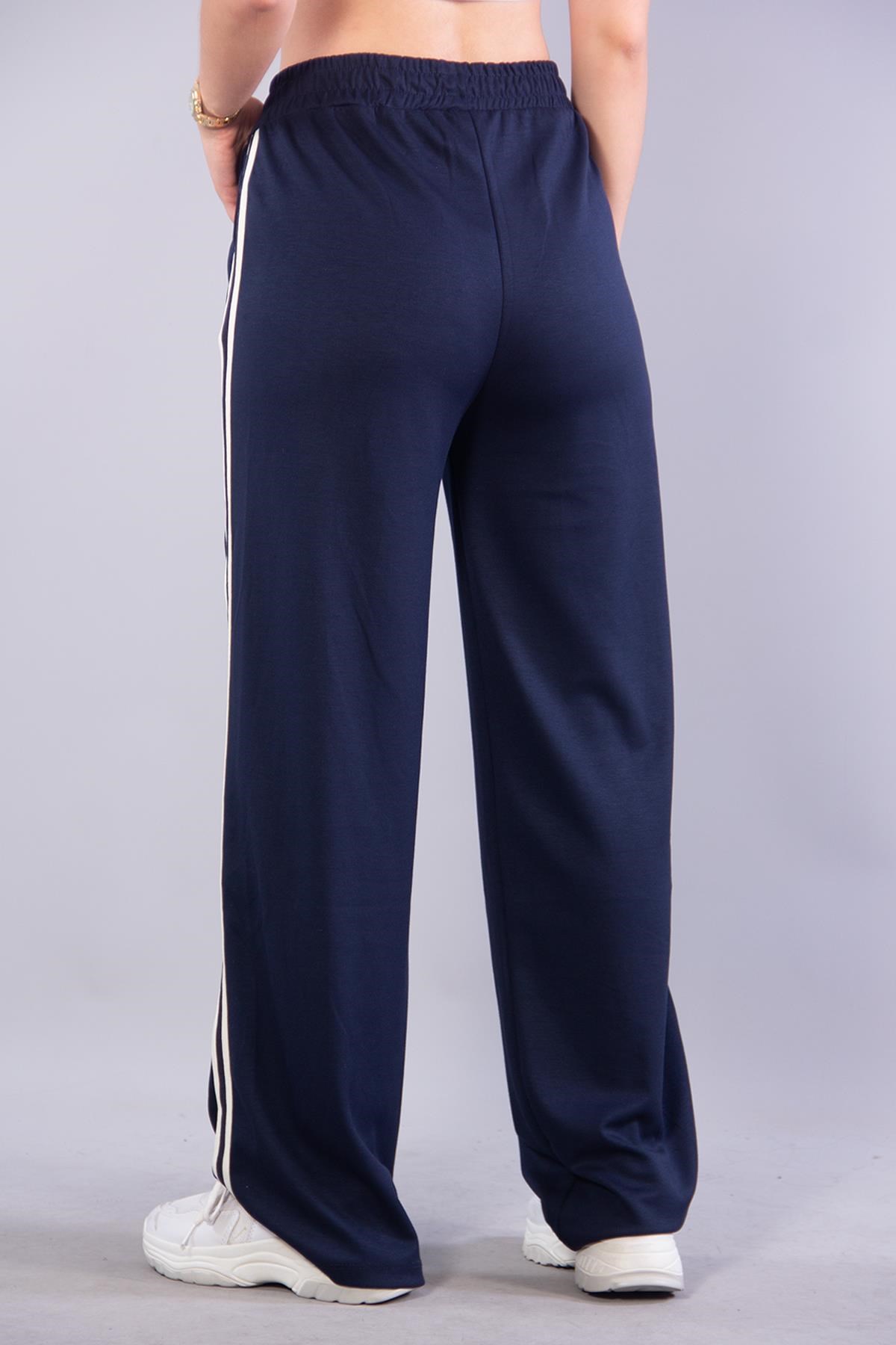 Pantolonmckanzie26770 Modal Kumaş Şeritli Pantolonkadınerkek