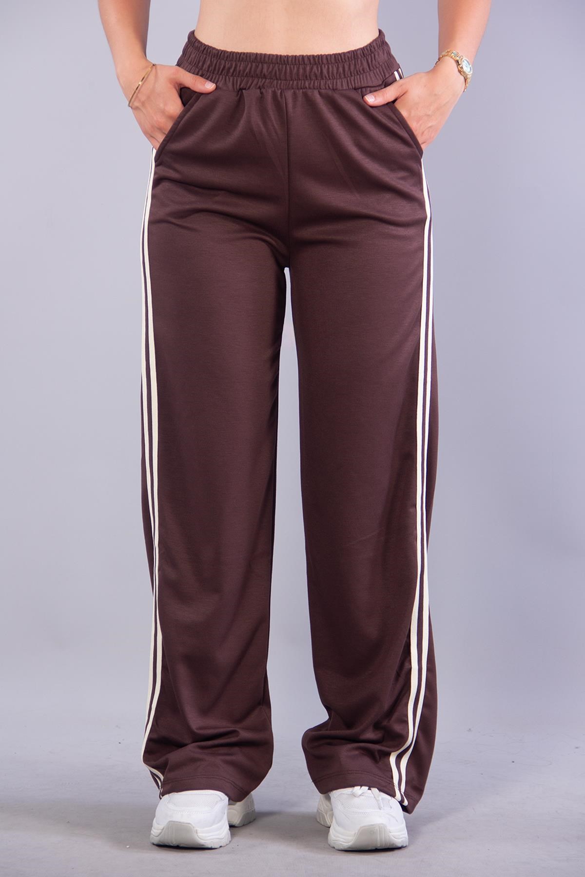 Pantolonmckanzie26770 Modal Kumaş Şeritli Pantolonkadınerkek