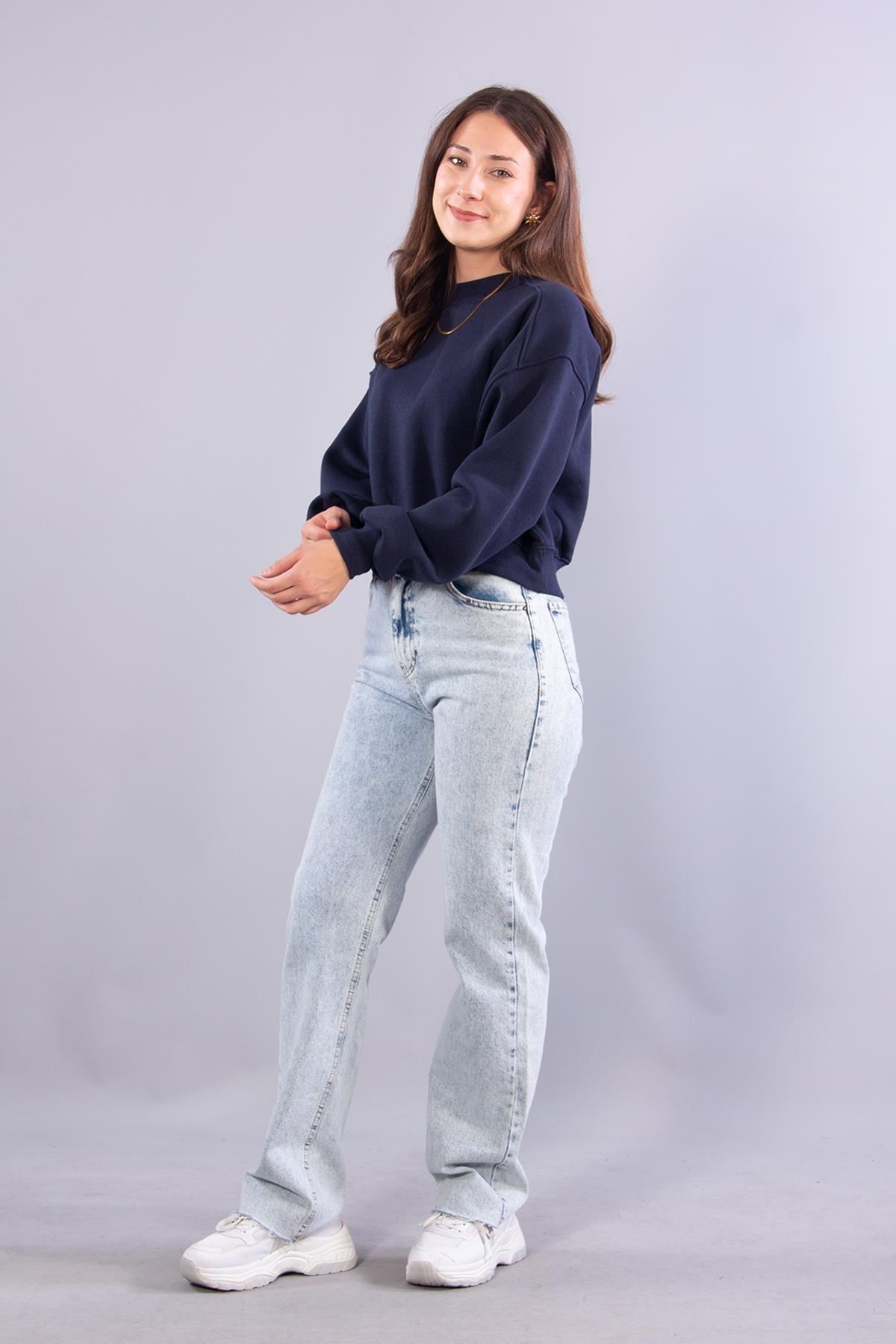 Sweatmckanzie2705 Reglan Kol Altı Ribanalı Kısa Sweatkadınerkek