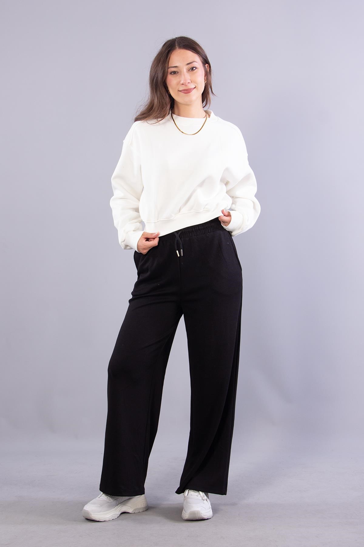 Sweatmckanzie2705 Reglan Kol Altı Ribanalı Kısa Sweatkadınerkek