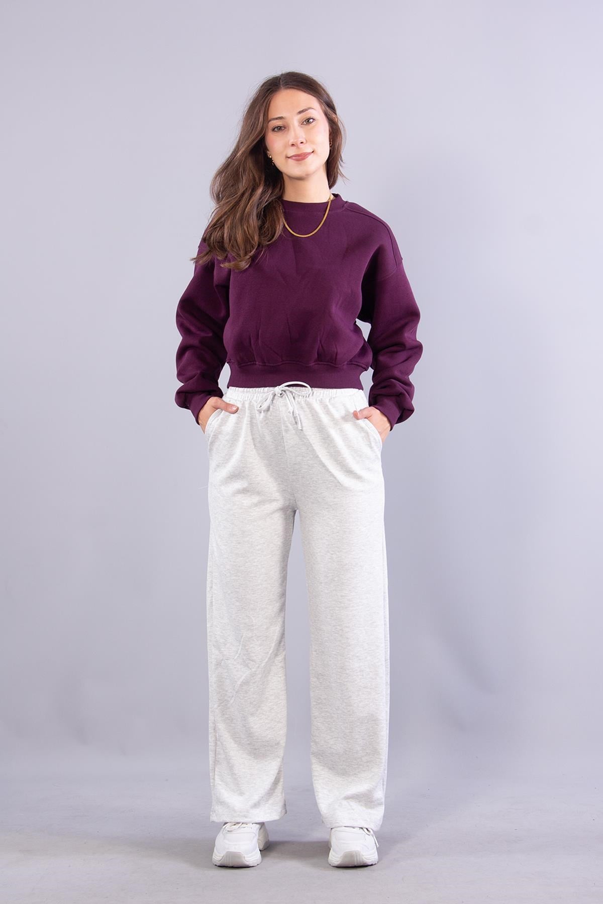 Sweatmckanzie2705 Reglan Kol Altı Ribanalı Kısa Sweatkadınerkek