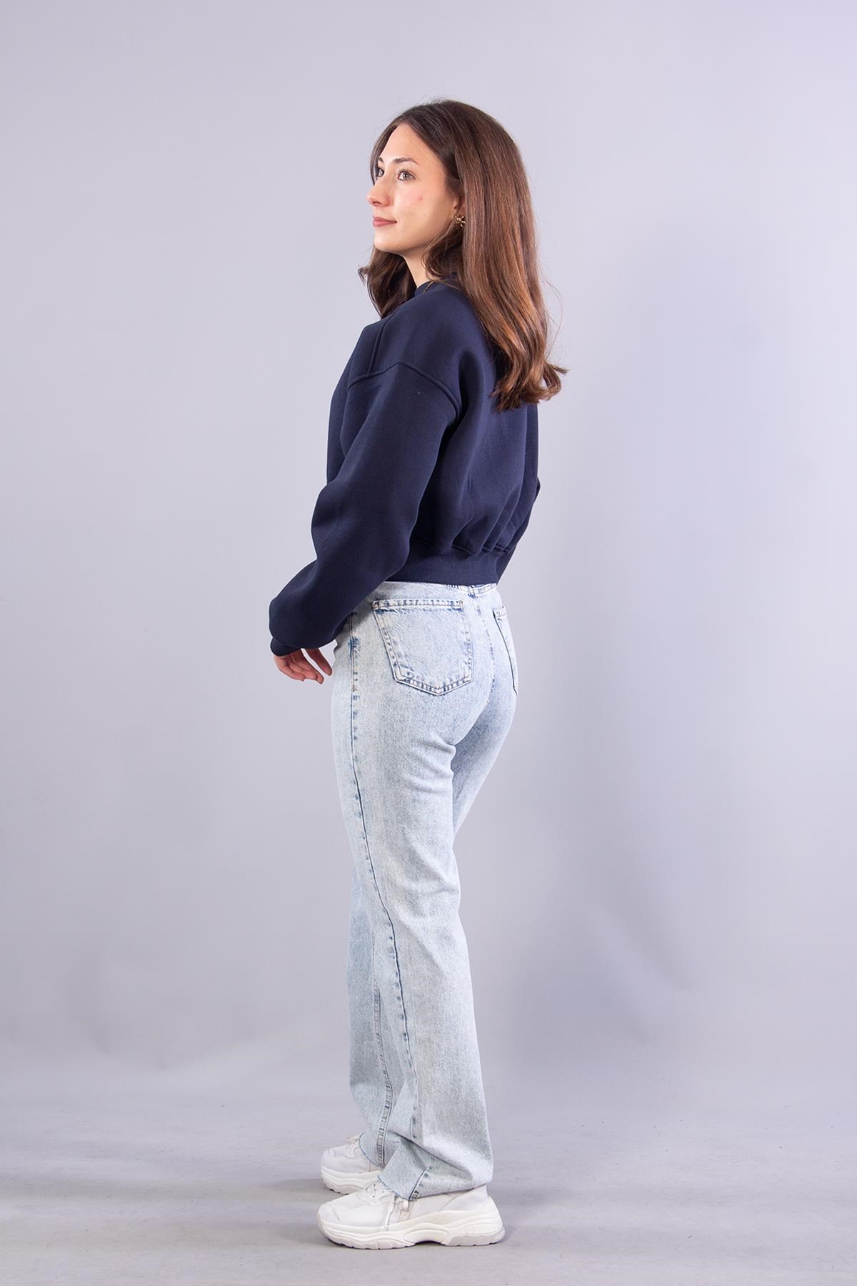 Sweatmckanzie2705 Reglan Kol Altı Ribanalı Kısa Sweatkadınerkek