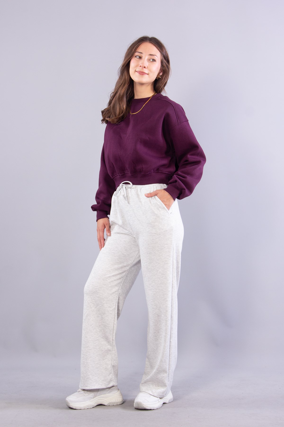 Sweatmckanzie2705 Reglan Kol Altı Ribanalı Kısa Sweatkadınerkek
