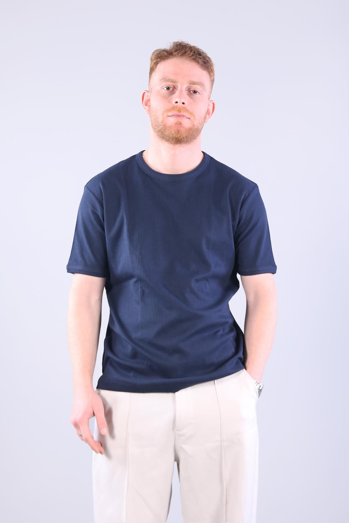 T-shirtmckanzie2915 İğne Boşaltmalı İnterlok T-shirtkadınerkek