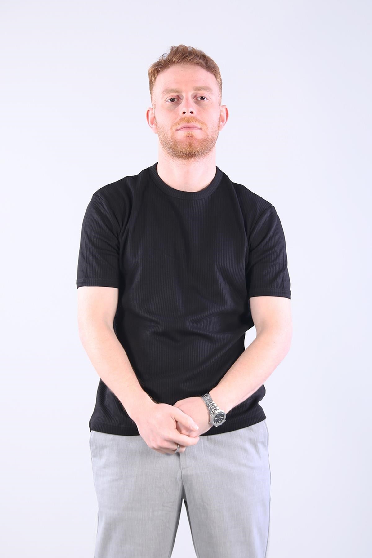 T-shirtmckanzie2915 İğne Boşaltmalı İnterlok T-shirtkadınerkek