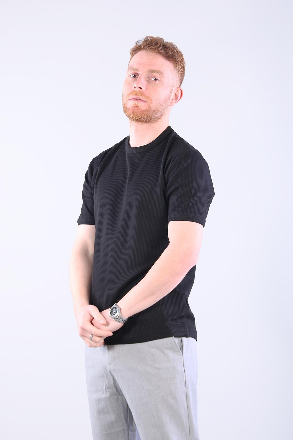 T-shirtmckanzie2915 İğne Boşaltmalı İnterlok T-shirtkadınerkek