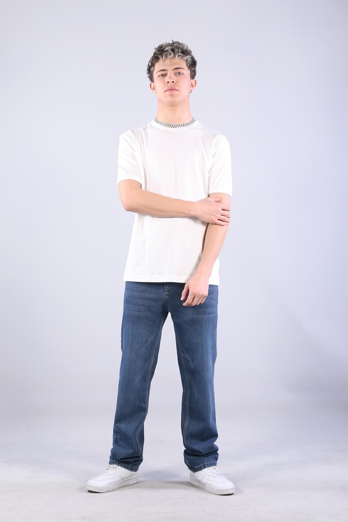 T-shirtmckanzie2915 İğne Boşaltmalı İnterlok T-shirtkadınerkek