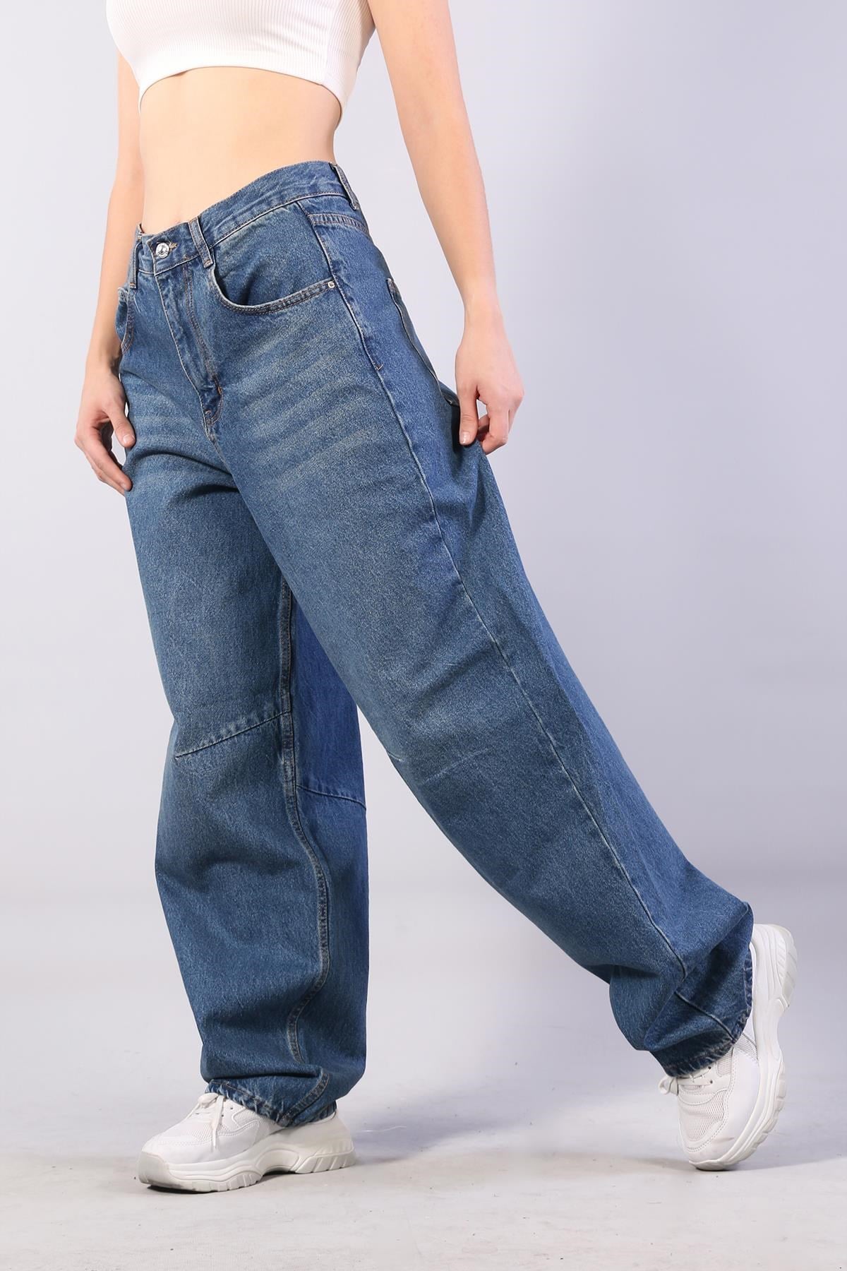 Pantolonmckanzie388 Kemer Tokalı Baggy Pantolonkadınerkek